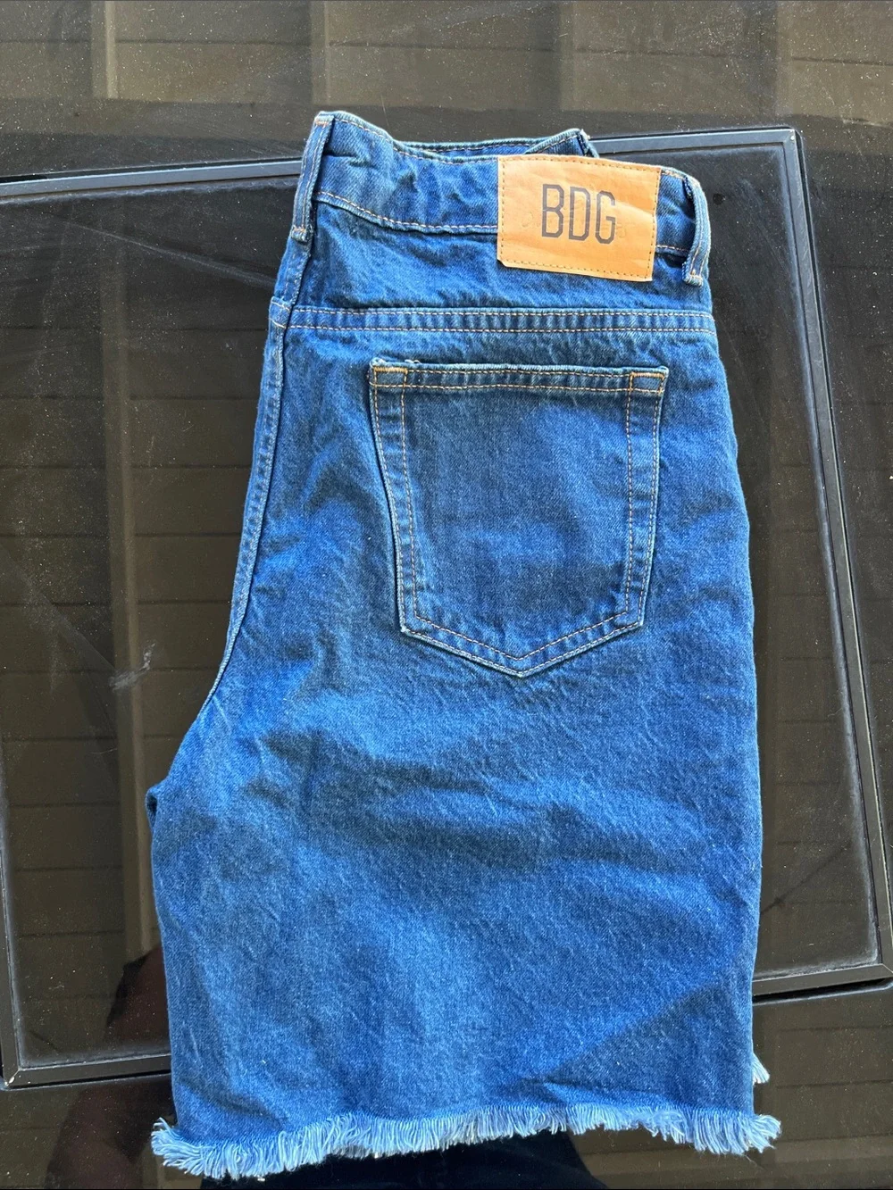 BDG Tori Mid Rise Cutoff Jort